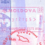 <Штамп: 03.12.10 5; ⇨; Молдавия, Джурджулешты; 22; C03; 310.>